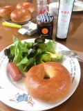 ベーグルランチ